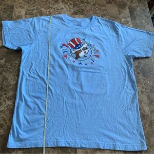 Patriotic Blue Short Sleeve Tee
